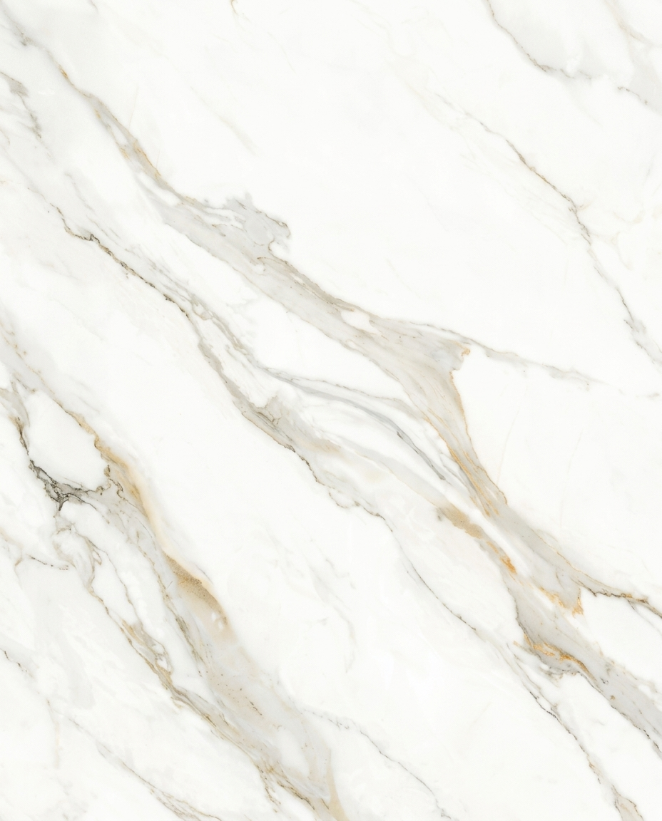 White Aurea — superficie de mármol porcelánico